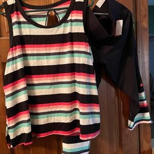 Lane Bryant Livi Tank & wicking capri size 18/20 NWT